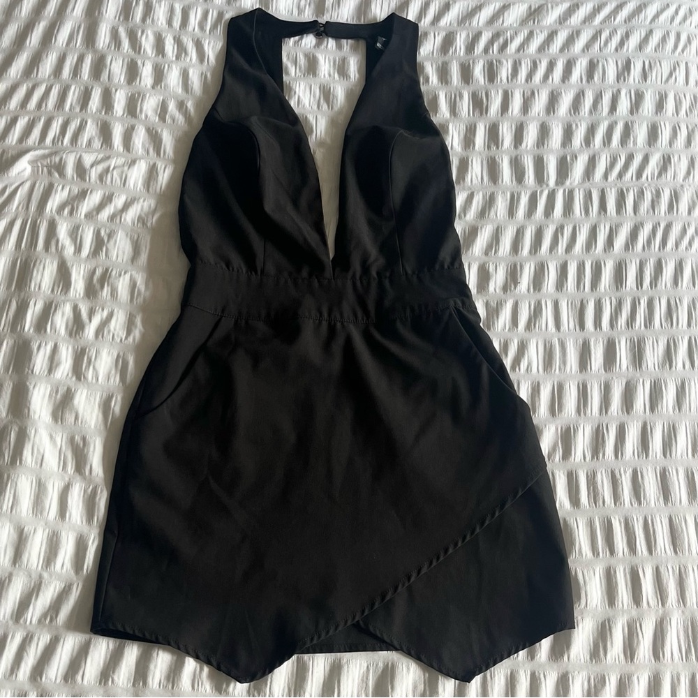 Windsor Black Satin Dress - Picture 1 of 13